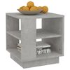 vidaXL Coffee Table Concrete Grey 40x40x43 cm Engineered Wood