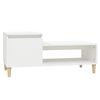 vidaXL Coffee Table White 100x50x45 cm Engineered Wood