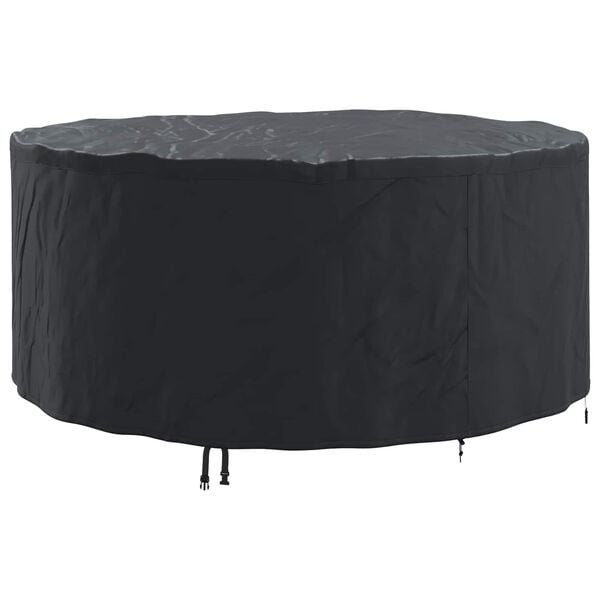 vidaXL Outdoor Furniture Cover Black 200 x 200 x 105 cm 210D fabric