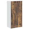 vidaXL Wall Cabinet LUCCA Smoked Oak 50 x 31 x 100 cm Engineered Wood