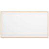 vidaXL Magnetic Whiteboard with Solid Pine Wood Frame 100x55 cm