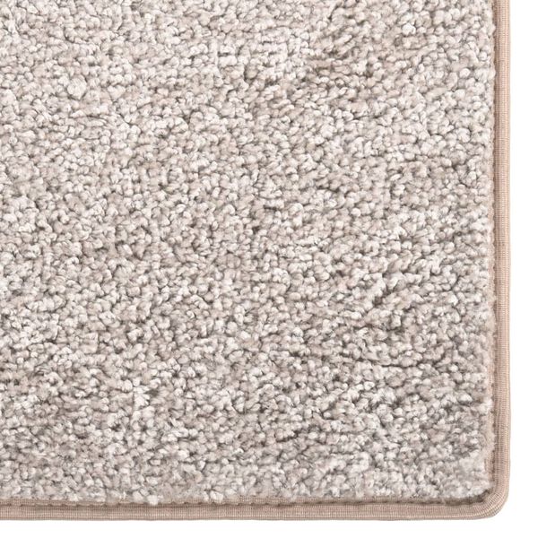 vidaXL Soft Pile Rug Anti-slip 57x150 cm Camel