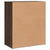 vidaXL Sideboard Brown Oak 60x31x70 cm Engineered Wood
