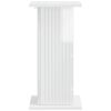 vidaXL Plant Stand High Gloss White 30.5 x 30 x 60.5 cm