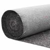 vidaXL Pond Fleece Folding Grey 1 x 25 m Polyester and Cotton