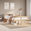 vidaXL Bookcase Bed without Mattress 120x200 cm Solid Wood Pine