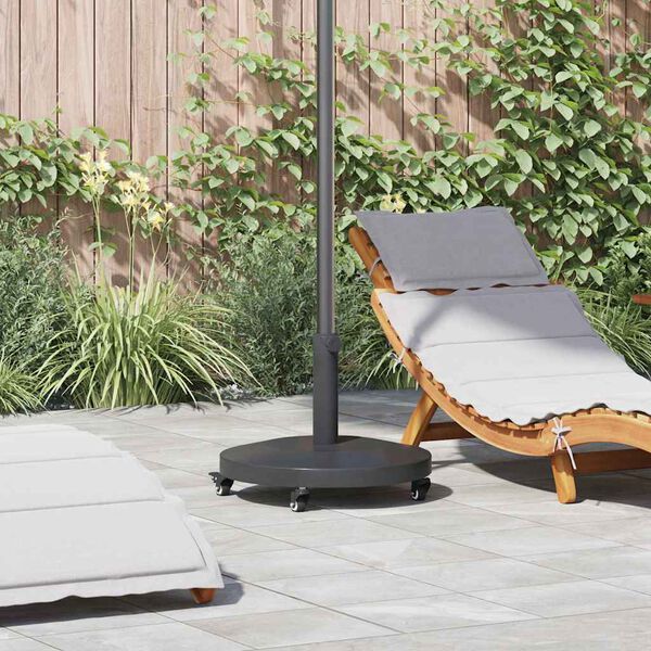 vidaXL Parasol Base Dark Grey 48 x 48 x 32 cm