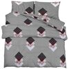 vidaXL Duvet Cover Set Multicolour 260x240 cm Cotton