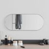 vidaXL Wall Mirror Silver 60x25 cm Oval