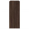 vidaXL Console Table Brown Oak 100x35x90 cm Engineered Wood