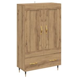 vidaXL Highboard Artisan Oak 69.5 x 31 x 115 cm Engineered Wood