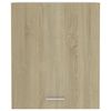 vidaXL Hanging Cabinet Lyons 2 pcs Sonoma Oak 50x31x60 cm Engineered Wood