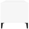 vidaXL Coffee Table White 90x49x45 cm Engineered Wood