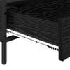 vidaXL Coffee Table Black oak 100 x 51 x 45 cm Engineered wood