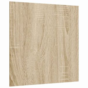 vidaXL Decor Panels 50 pcs Sonoma Oak 30 x 30 x 0.27 cm