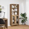 vidaXL Highboard 2 pcs Artisan Oak Engineered Wood