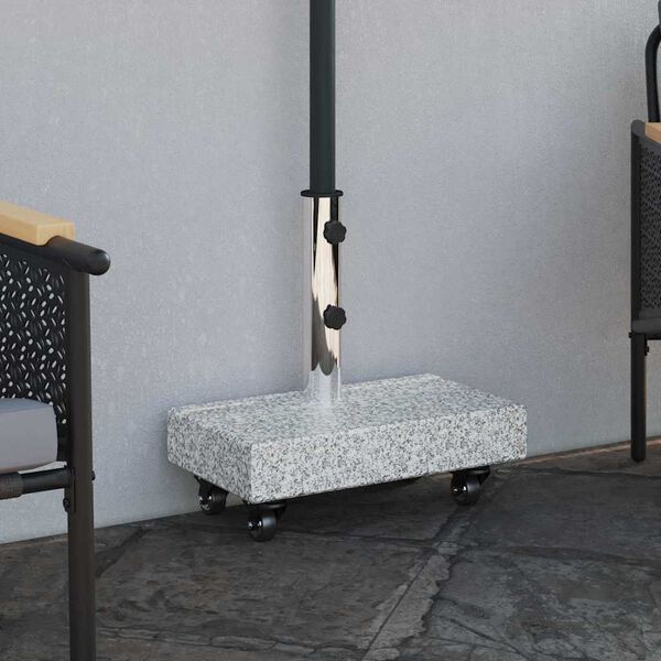 vidaXL Parasol Base Gery 45 x 25 x 45 cm Granite