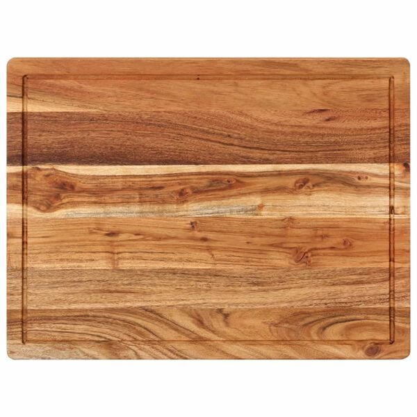 vidaXL Chopping Board 50x38x2.5 cm Solid Wood Acacia