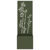 vidaXL Garden Privacy Screen Olive green 50 x 140 cm Cold-rolled steel