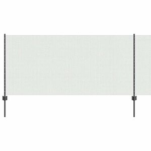 vidaXL Hexagonal Fence with Post 10 x 1 m PVC-Coated Steel Grey Mesh