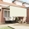 vidaXL Retractable Awning Cream 300 x 250 cm Polyester and Aluminium