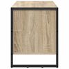 vidaXL Shoe Cabinet Sonoma 60 x 35 x 44 cm Engineered Wood