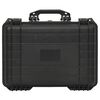vidaXL Portable Flight Case Black 47x36x18 cm PP