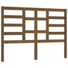 vidaXL Bed Headboard Honey Brown 146x4x104 cm Solid Wood Pine