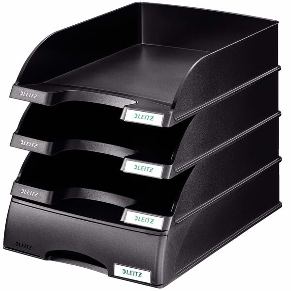 Leitz Plus Letter Tray Drawer Unit Black