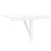 vidaXL Folding Wall Table High Gloss White 100x60x56 cm Engineered Wood