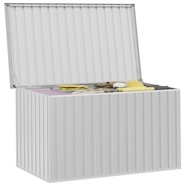 vidaXL Garden Storage Box Grey 171x99x93 cm