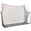 vidaXL Golf Hitting Net 356x92.5x215 cm Metal