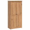 vidaXL Wardrobe PANAMA Honey 88.5 x 50 x 185 cm Solid Pine Wood