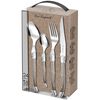 Lou Laguiole 24 Piece Cutlery Set Tradition Taupe