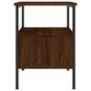 vidaXL Bedside Cabinet Brown Oak 34x36x50 cm Engineered Wood