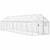 vidaXL Aviary Silver 1,79x8x1,85 m Aluminium