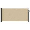 vidaXL Retractable Side Awning Beige 100x300 cm