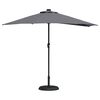 vidaXL Garden Parasol Anthracite 294 x 150 x 224 cm