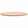 vidaXL Table Top &Oslash;80x2.5 cm Round Solid Wood Beech