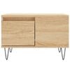 vidaXL Coffee Table Sonoma Oak 55x55x36.5 cm Engineered Wood