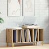 vidaXL Record Cabinet Artisan Oak 100x38x48 cm Engineered Wood