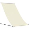 vidaXL Retractable Awning Cream 100x150 cm Fabric and Steel