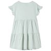 Kids' Dress with Ruffle Sleeves Mint 92