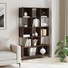 vidaXL Bookcase Brown Oak 102x28x172 cm Engineered Wood