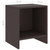 vidaXL Bedside Cabinets 2 pcs Dark Brown 35x30x40 cm Solid Pinewood