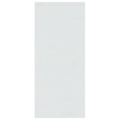 vidaXL Sideboard High Gloss White 102x33x75 cm Engineered Wood