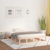 vidaXL Bed Frame without Mattress 140x190 cm Solid Wood