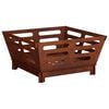 vidaXL Fire Pit Rusty 40 x 40 x 20 cm Weathering Steel