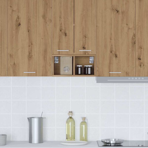 vidaXL Hanging Cabinet Artisan Oak 20 x 29.5 x 40 cm Engineered Wood