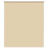 vidaXL Roller Blind Blackout Beige 130x175 cm Fabric Width 126.6 cm Polyester